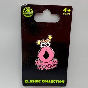 Sesame Street Place Classic Collection Pink Yip Yips Martian Pinback Pin